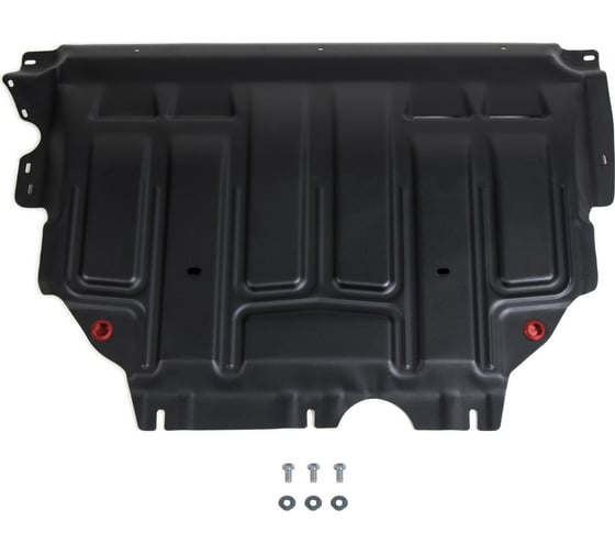 Изображение товара Защита картера + КПП + комплект крепежа АвтоБроня Сталь Volkswagen Taos 2021- V - 1 4 111.05127.1