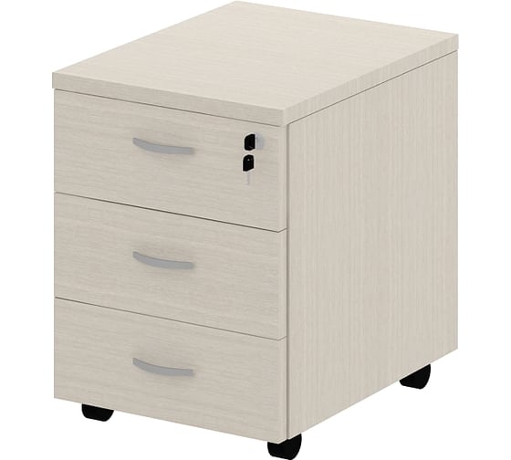Изображение товара Офисная тумба ФЕЛИКС Лидер 43.1x46.2x64.2 см дуб альпийский ПК-ЛДР-ТММ43x46/25-В4-30