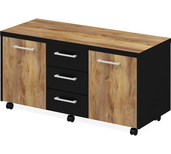 Изображение товара Сервисная тумба ФЕЛИКС Парламент 129.6x53x64 см таксония медовая ПК-ПРЛ-ТМВ130Х53-В1-1078