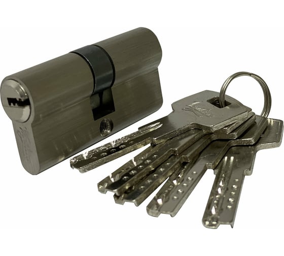 Изображение товара Цилиндровый механизм Вантаж (5 ключей; матовый никель) Z70,35x35 SN
