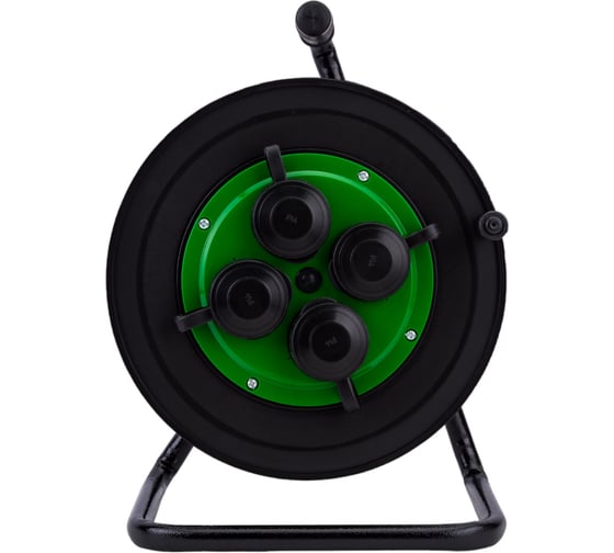 Изображение товара Катушка для силового удлинителя ЭРА RP-4e-IP44 пластиковая, 4 розетки, с заземлением и защитными крышками Б0055423