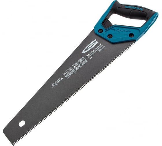 Изображение товара Ножовка по дереву GROSS PIRANHA, 400 мм, 7 TPI, 3D-зуб, тефл. покрытие, 2-х комп. рукоятка 24113