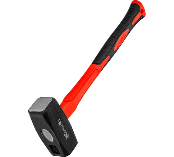 Изображение товара Кувалда MATRIX 2 кг, фибергласовая обрезиненная рукоятка 380 мм 10974