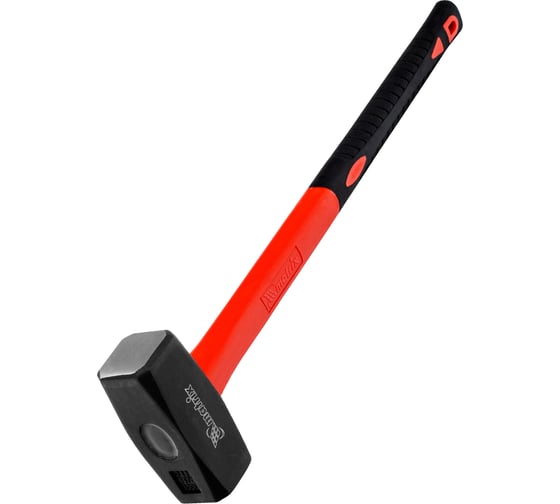 Изображение товара Кувалда MATRIX 3 кг, фибергласовая обрезиненная рукоятка 600 мм 10975