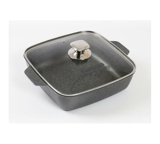 Изображение товара Квадратная жаровня Мечта АП Гранит 28х28 см 39701