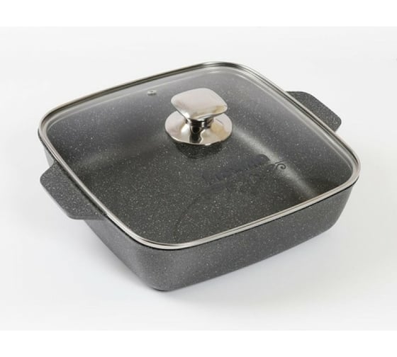 Изображение товара Квадратная жаровня Мечта АП Гранит 26х26 см 38701