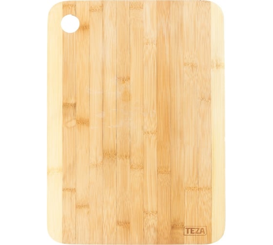Изображение товара Разделочная доска TEZA Country с круглой прорезью, 33х24х1 см, бамбук 40-031