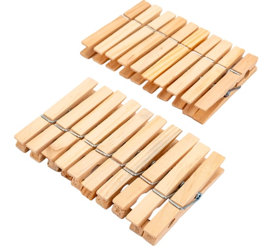 Изображение товара Деревянные прищепки YORK Эко 20 шт 096050