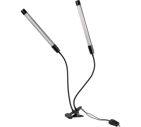 Изображение товара Светильник для растений на прищепке ЭРА FITO-20W-АLED-N красно-синего спектра черный, Б0053059