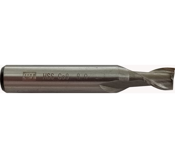 Изображение товара Фреза шпоночная 8 мм, ц/х, HSS Co8 ФТ 130080