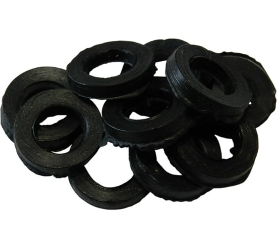 Изображение товара Прокладка ПВХ HG 3/8 дюйма, черная, 10 шт, сорт 2 1645795