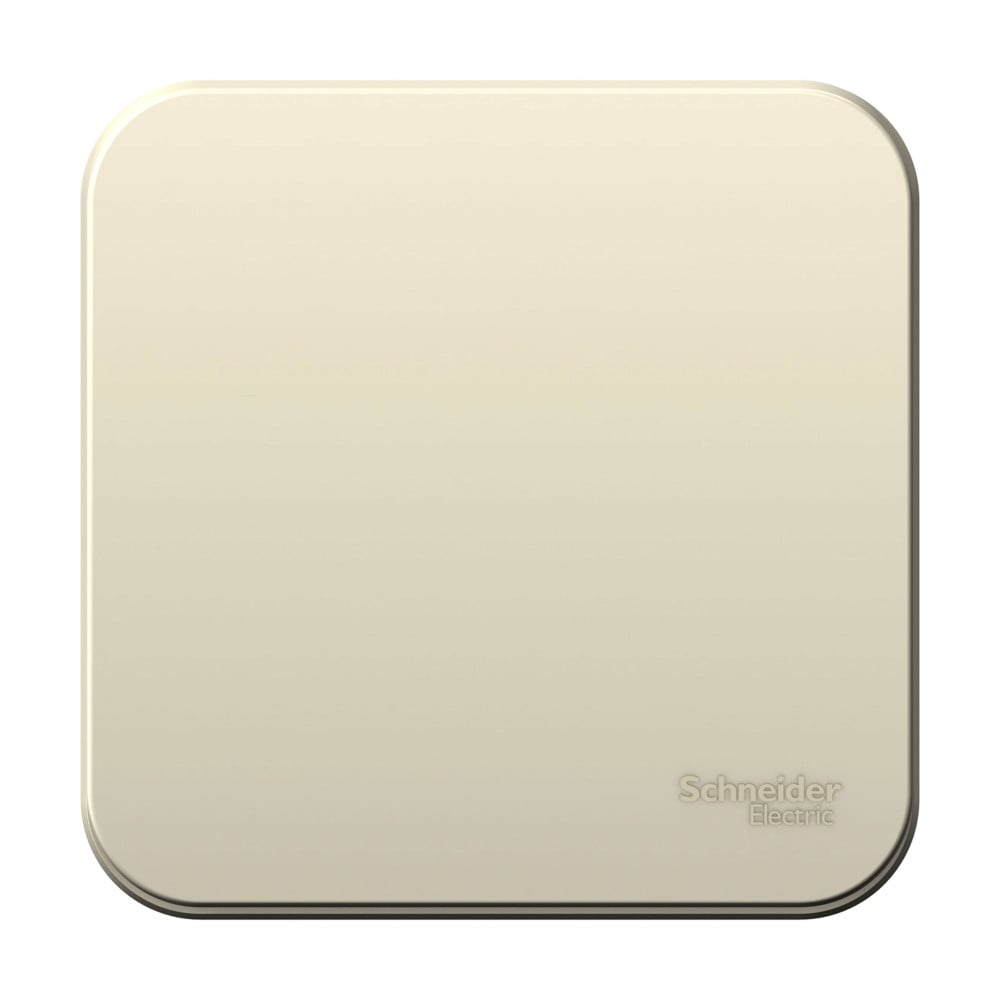 Изображение товара Одноклавишный наружный выключатель Systeme Electric Blanca 10А молочный