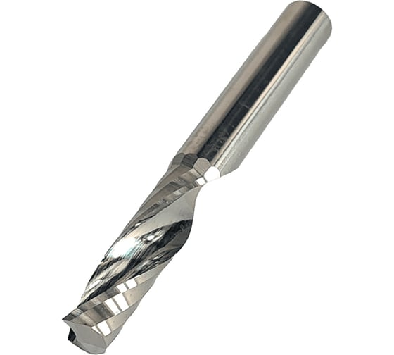 Изображение товара Фреза спиральная однозаходная верхний рез для ЧПУ (6x22x50 мм; S=6 мм; Z1) Greencut GX6011