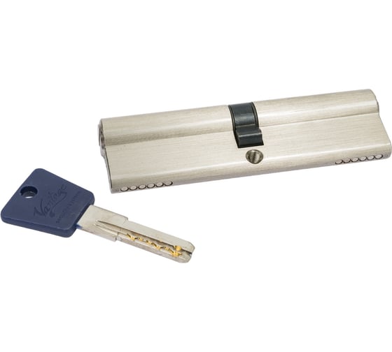 Изображение товара Цилиндровый механизм Вантаж (5 ключей; матовый никель) P110,55X55 SN