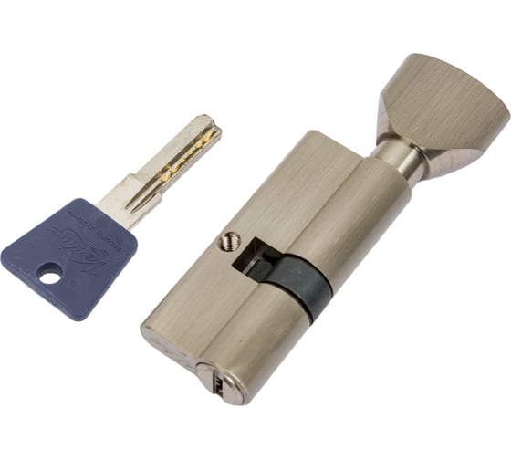 Изображение товара Цилиндровый механизм Вантаж (5 ключей; матовый никель) PC70,40Cх30 SN