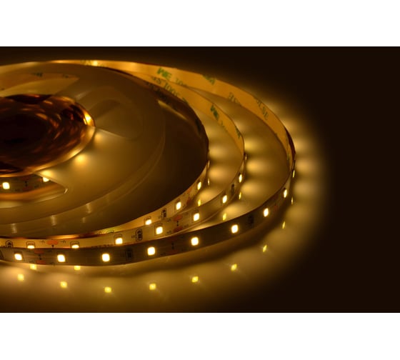Изображение товара Светодиодная лента APEYRON в блистере 12В, 4,8Вт/м, smd 3528 теплый белый 03BL