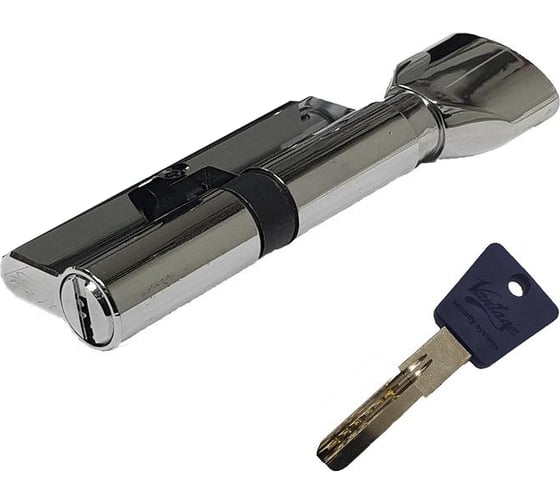 Изображение товара Цилиндровый механизм Вантаж (5 ключей; хром) PC60,30Cх30 CP