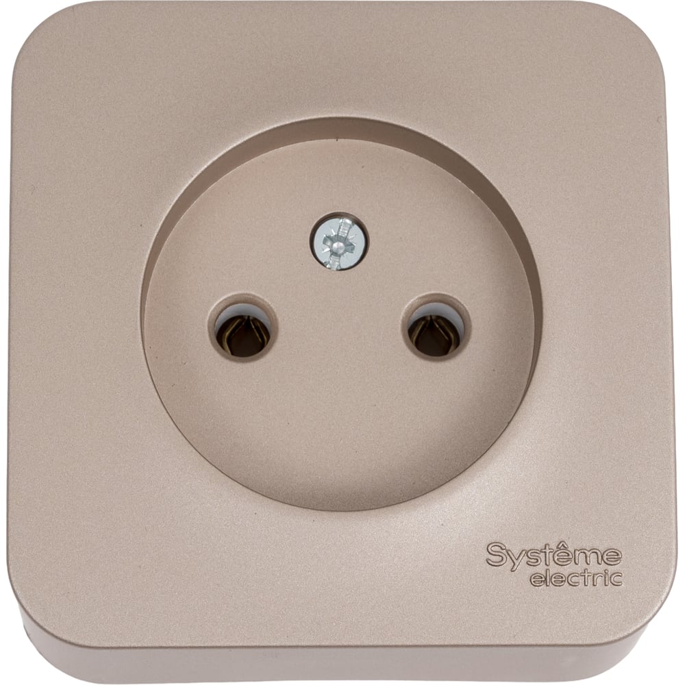 Изображение товара Наружная розетка Systeme Electric Blanca Титан 16А 250В