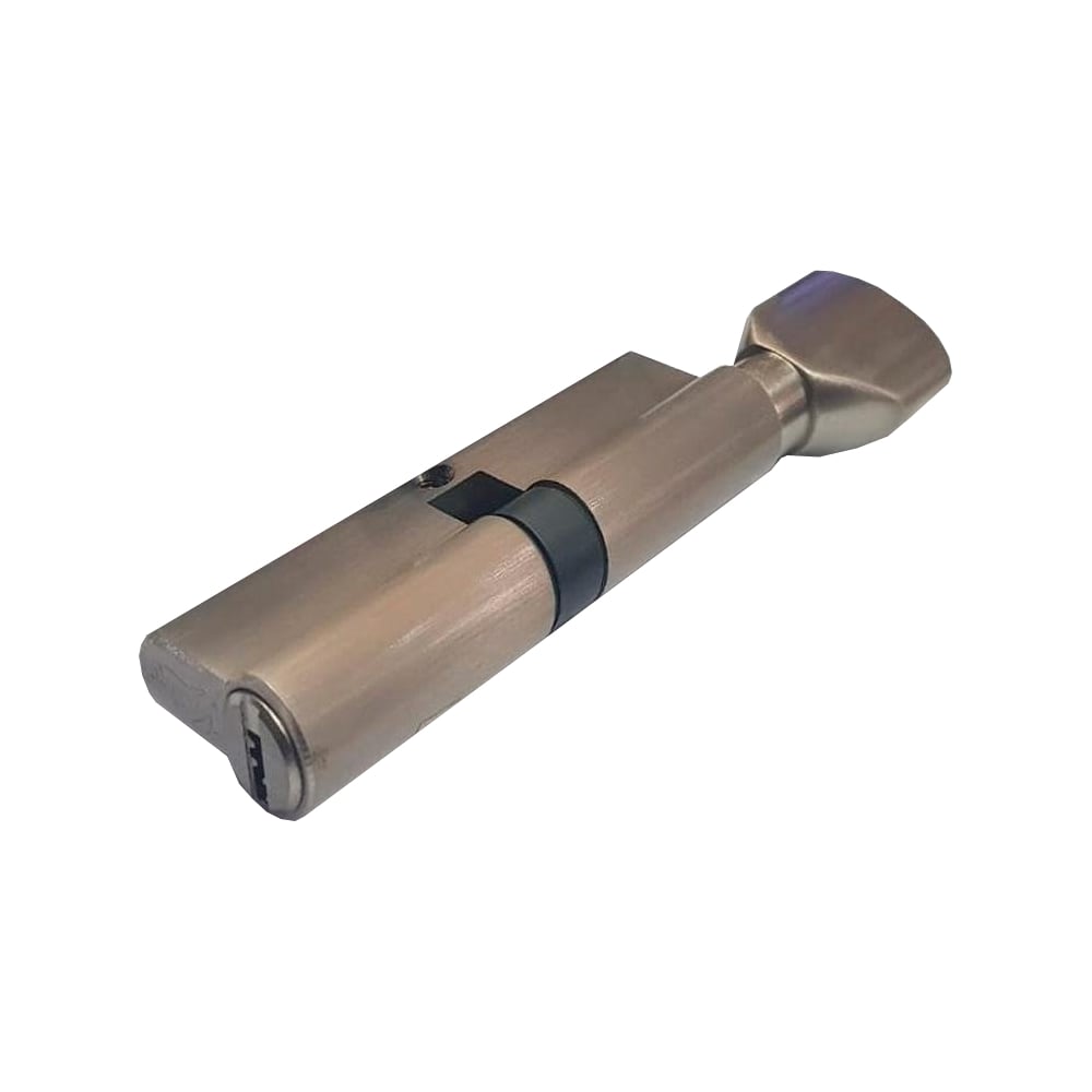 Изображение товара Цилиндровый механизм Вантаж PC90 45/45 с 5 ключами никель матовый надежная защита