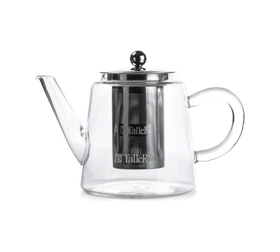 Изображение товара Заварочный чайник TALLER 1000 мл, термостойкое боросиликатное стекло TR-31375