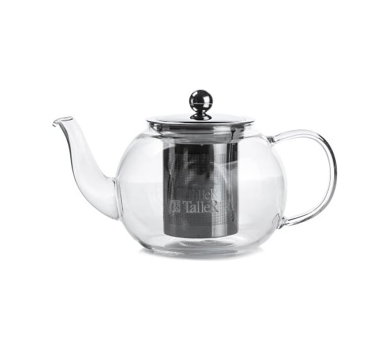 Изображение товара Заварочный чайник TALLER 800 мл, термостойкое боросиликатное стекло TR-31370