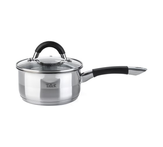 Изображение товара Ковш TALLER с крышкой телфорд, 16х8 см, 1.5 л, нельзя использовать в духовом шкафу TR-17191