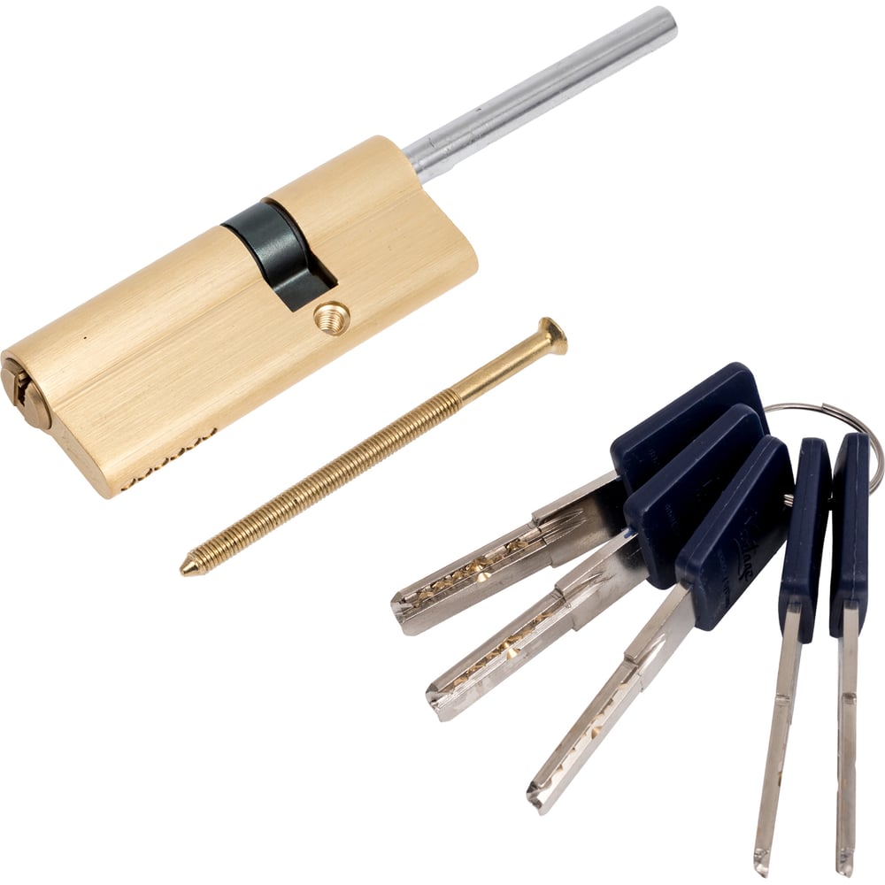 Изображение товара Цилиндровый механизм с длинным штоком Вантаж матовое золото LT80