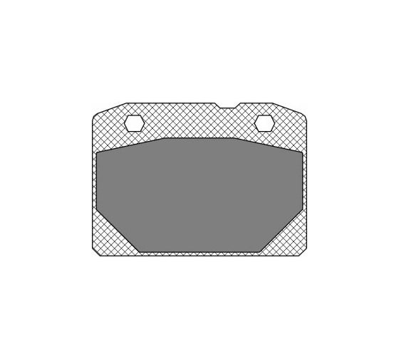 Изображение товара Тормозные колодки 4 шт для Chevrolet Niva/LADA Nova/VAZ 2101-11-12-02-06 SCT SP102