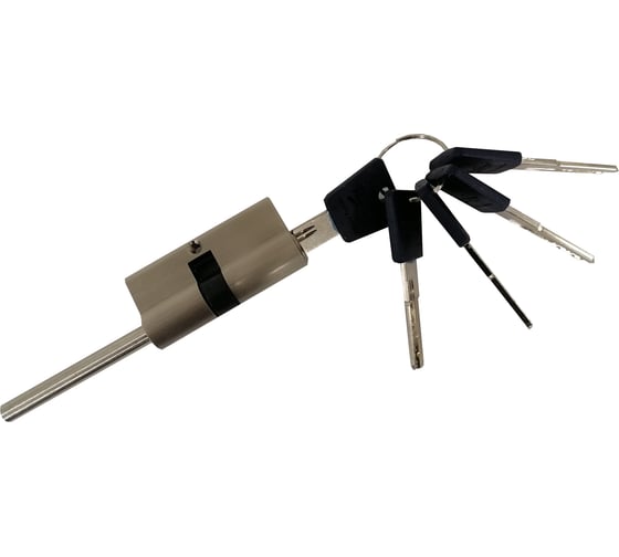 Изображение товара Цилиндровый механизм с длинным штоком Вантаж матовый никель LT65, 35х30S SN