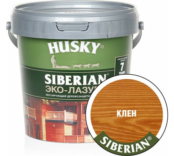 Изображение товара Эко-лазурь HUSKY клен 0,9 л 25172