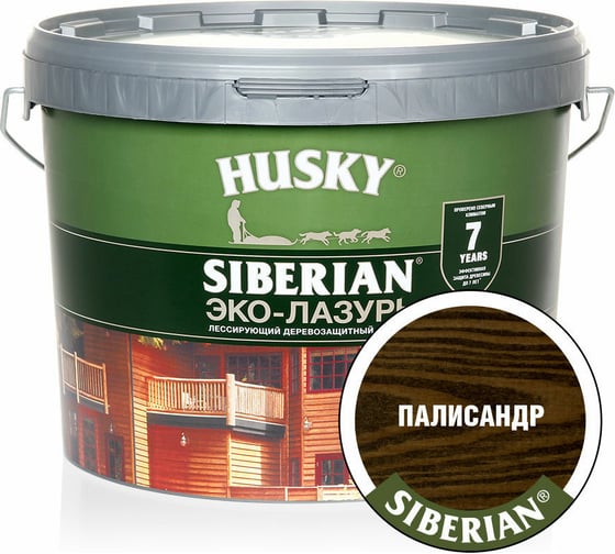 Изображение товара Эко-лазурь HUSKY палисандр 9 л 25229