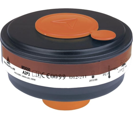 Изображение товара Фильтрующий картридж для полнолицевых масок Delta Plus 4 шт. M9000ABEK2