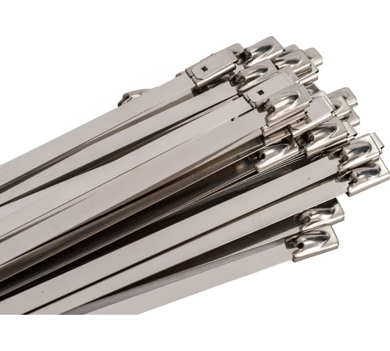 Изображение товара Стальной хомут General Lighting Systems GNC-46-500-S 4.6x500 мм, сталь 304 с напылением, 50 шт. 475372