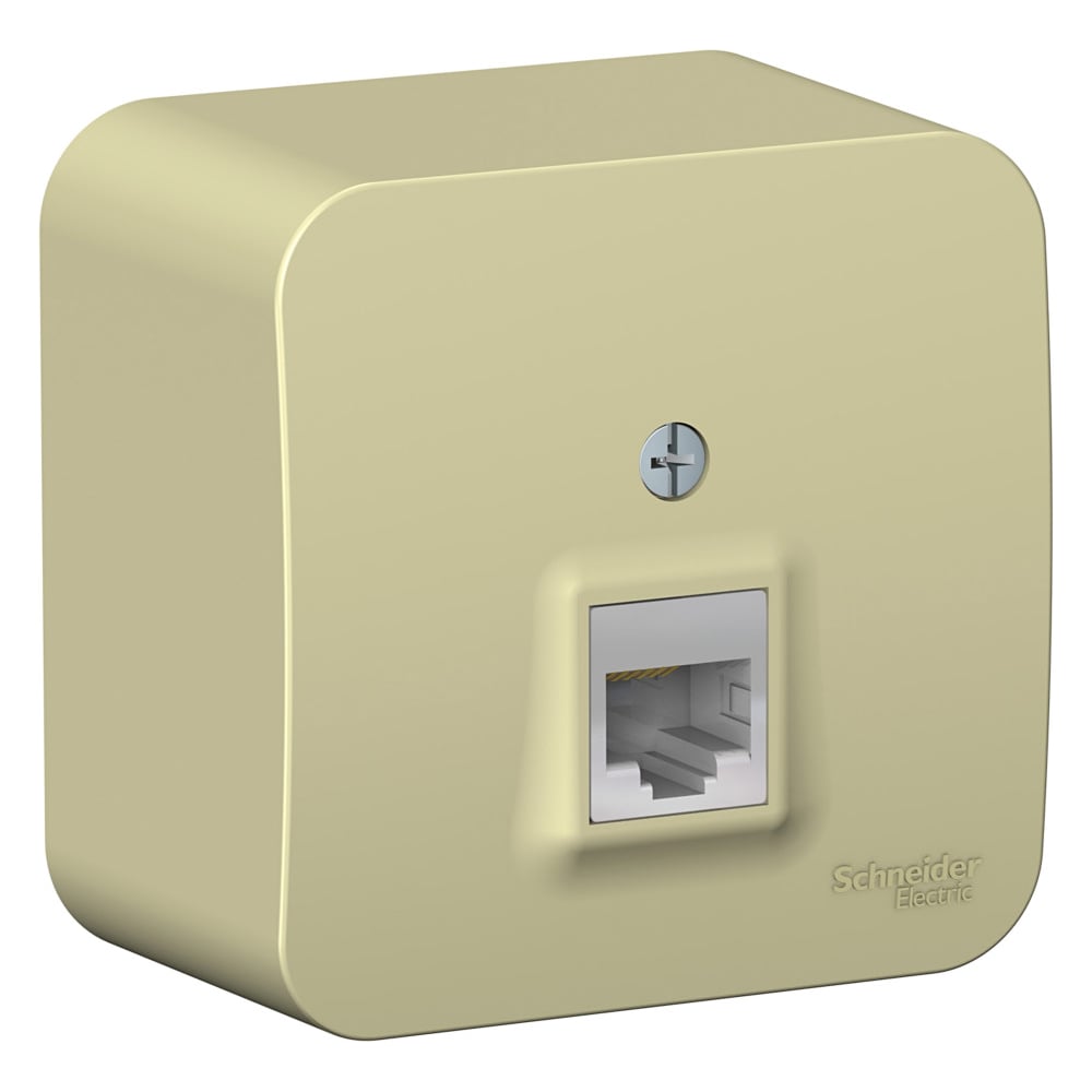 Изображение товара Компьютерная розетка Systeme Electric Blanca RJ45 Категория 5е для Ethernet IP20
