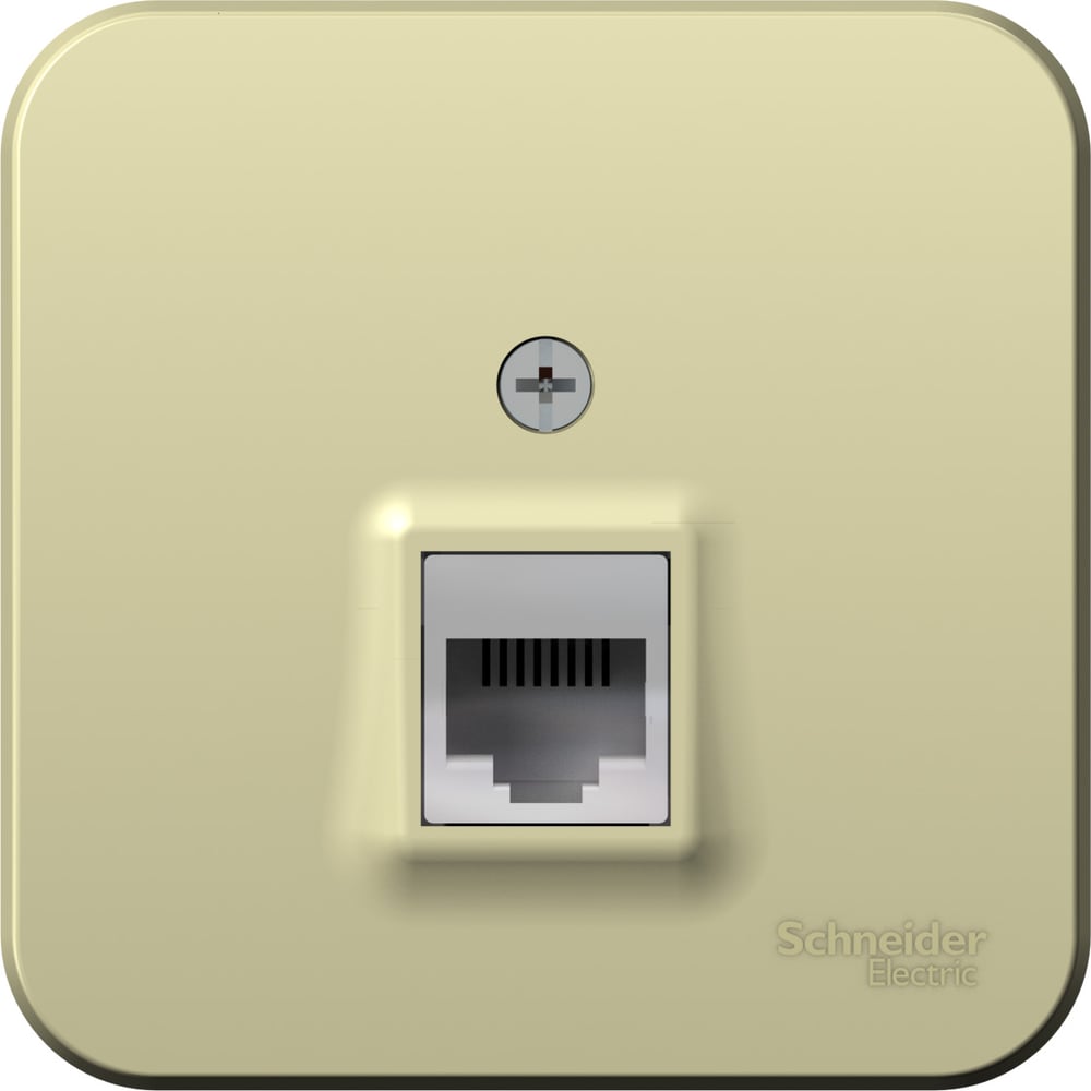 Изображение товара Компьютерная розетка Systeme Electric Blanca RJ45 Категория 5е для Ethernet IP20