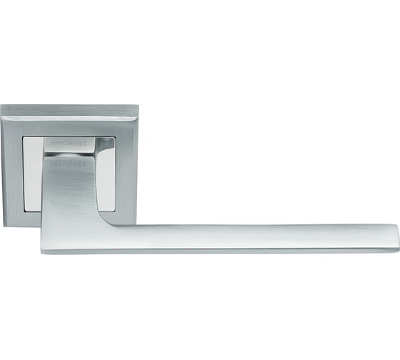 Изображение товара Ручка дверная Rucetti RAP 21-S SC/CP, цвет - матовый хром/хром 9013297