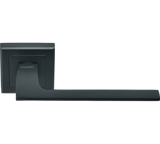 Изображение товара Ручка дверная Rucetti RAP 21-S BL, цвет - черный 9013296