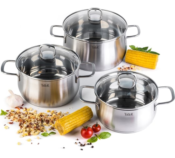 Изображение товара Набор посуды TALLER Бригг 6 предметов TR-17120