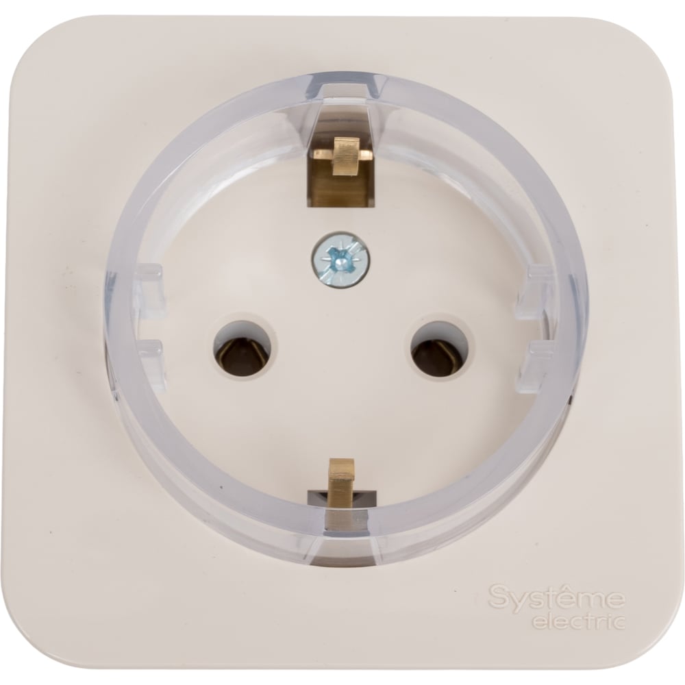 Изображение товара Наружная розетка Systeme Electric Blanca бежевый