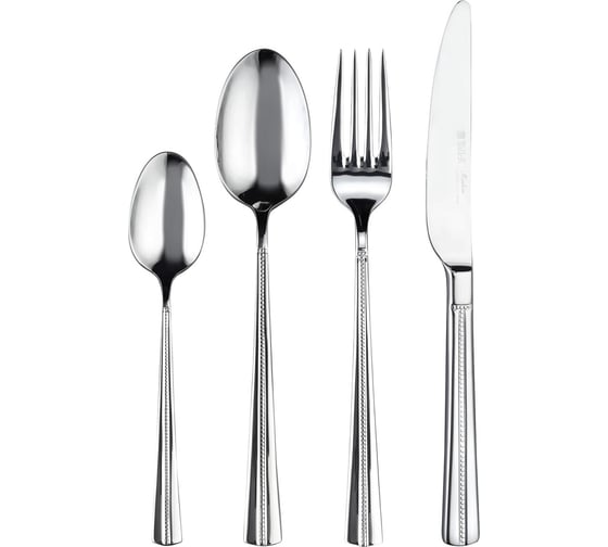 Изображение товара Набор столовых приборов TALLER Марлоу 24 предмета, нержавеющая сталь марки 18/10 TR-21607