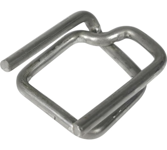 Изображение товара Пряжка Кордленд стальная, 19x35x3,5 мм, для ПП/ПЭТ ленты 19 мм, 1000 шт. PR-19 KREP-00185