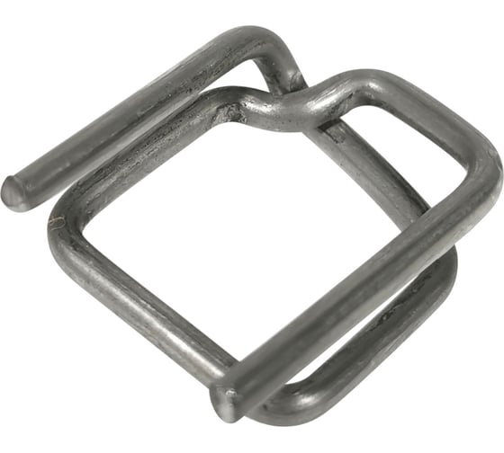 Изображение товара Пряжка Кордленд стальная, 16x29x3 мм, для ПП/ПЭТ ленты 15-16 мм, 1000 шт. PR-16 KREP-00184