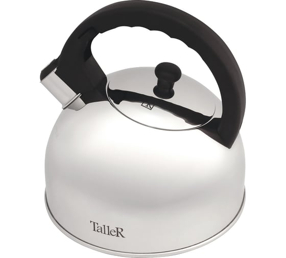 Изображение товара Чайник TALLER 2,5 л толщина стенки 0,6 мм, толщина дна 4.1 мм, внешний диаметр дна 17,0 TR-11338