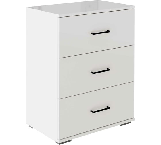 Изображение товара Комод Атмосфера 3Я-03 белый 00-00015858