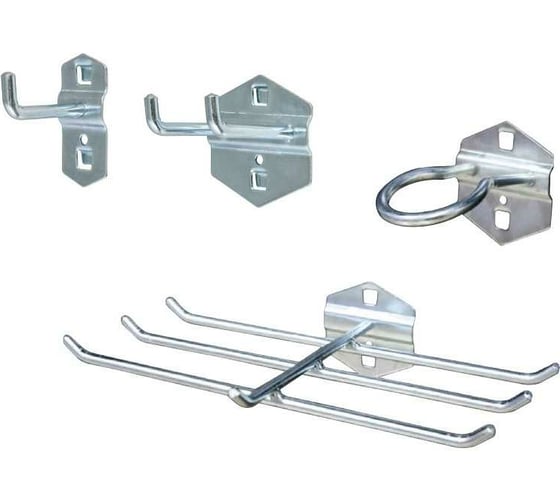 Изображение товара Набор крючков для перфорированной панели NORGAU NHS-031, 31 предмет 101431031