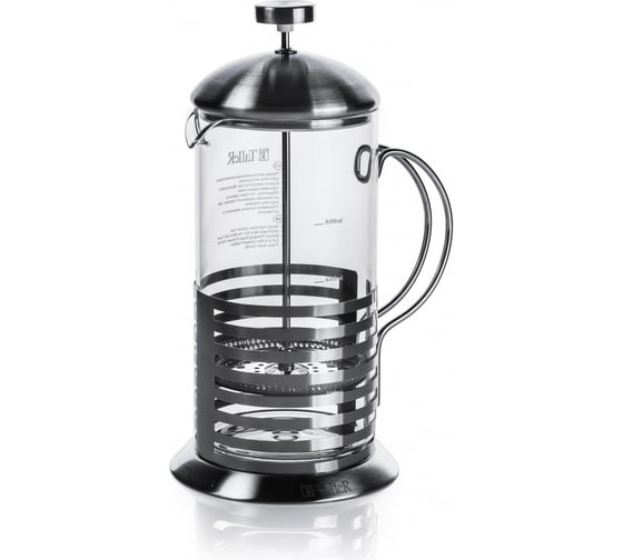 Изображение товара Френч-пресс TALLER 1 л, боросиликатное стекло TR-32310