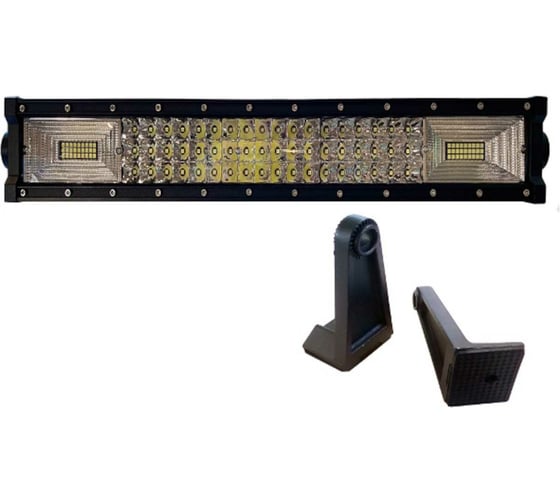 Изображение товара Балка светодиодная Nord-Yada 108 Вт, 108 диодов комбинированный, бок. креп., 550х78х60 908766