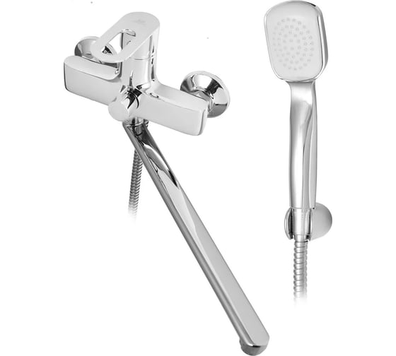 Изображение товара Смеситель для ванной и душа WISENT с длинным изливом WP22240