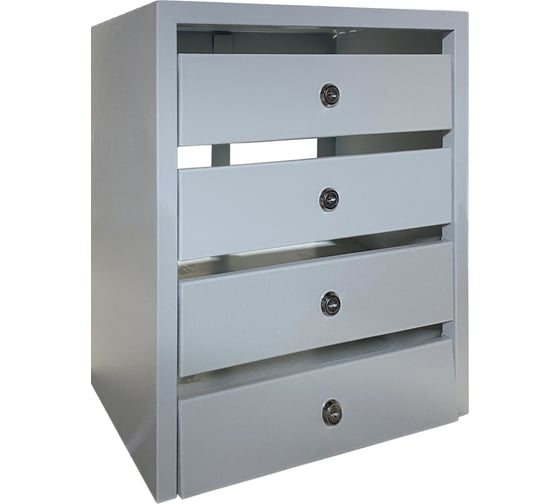 Изображение товара Почтовый ящик ПК ОТК «Вариант» 4 секции ПВА04