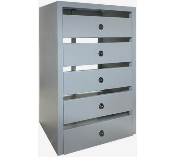 Изображение товара Почтовый ящик ПК ОТК «Вариант» 5 секций ПВА05